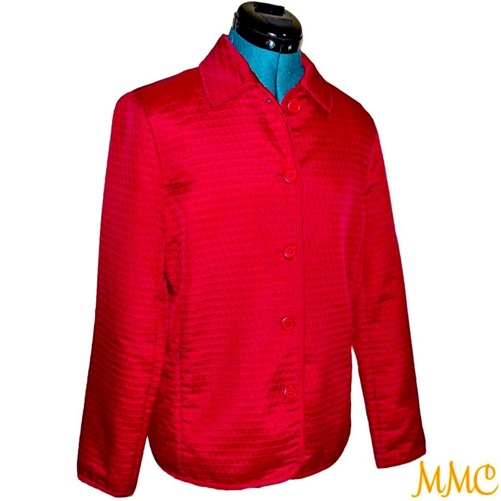 Button Up Red Jackets